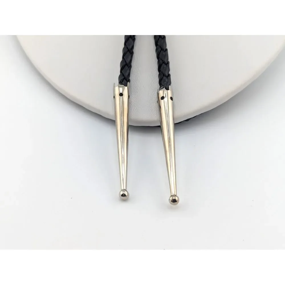 Bolo Tie‎ for Men, Sterling Silver, Horse Design Handmade***